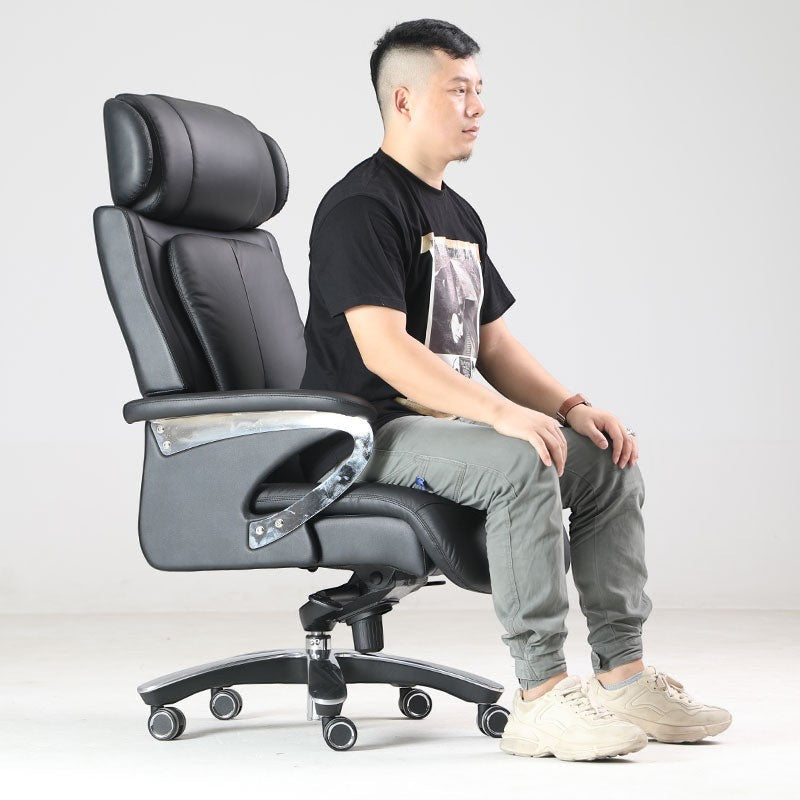 Xiaoyaozuo (逍遙座) A220｜極簡真皮商務椅・沉穩大氣・商務辦公之選