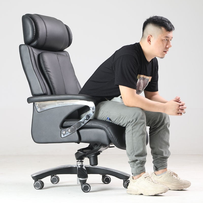 Xiaoyaozuo (逍遙座) A220｜極簡真皮商務椅・沉穩大氣・商務辦公之選