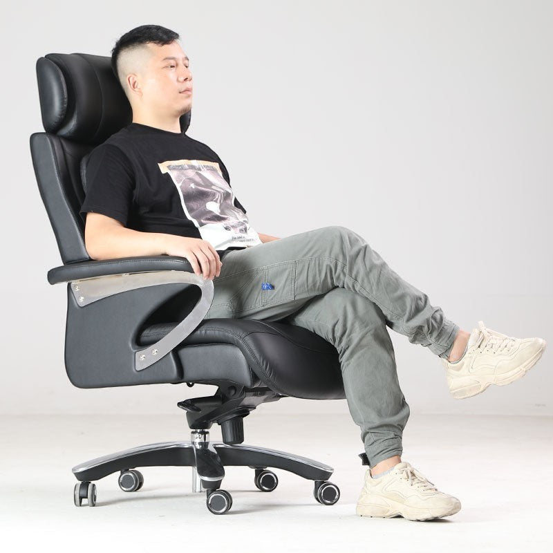 Xiaoyaozuo (逍遙座) A220｜極簡真皮商務椅・沉穩大氣・商務辦公之選