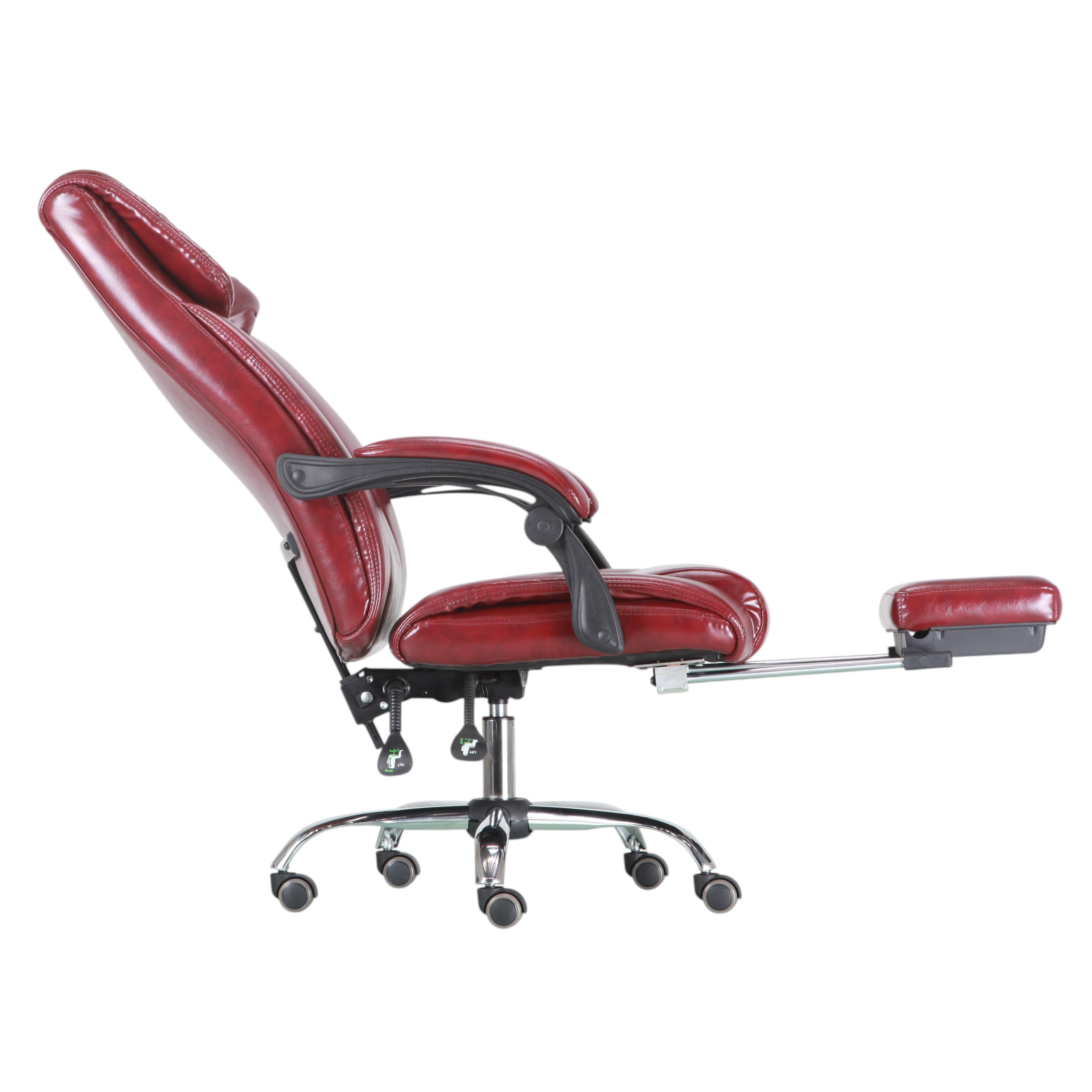 Executive Ergonomic Office Chair With Footrest