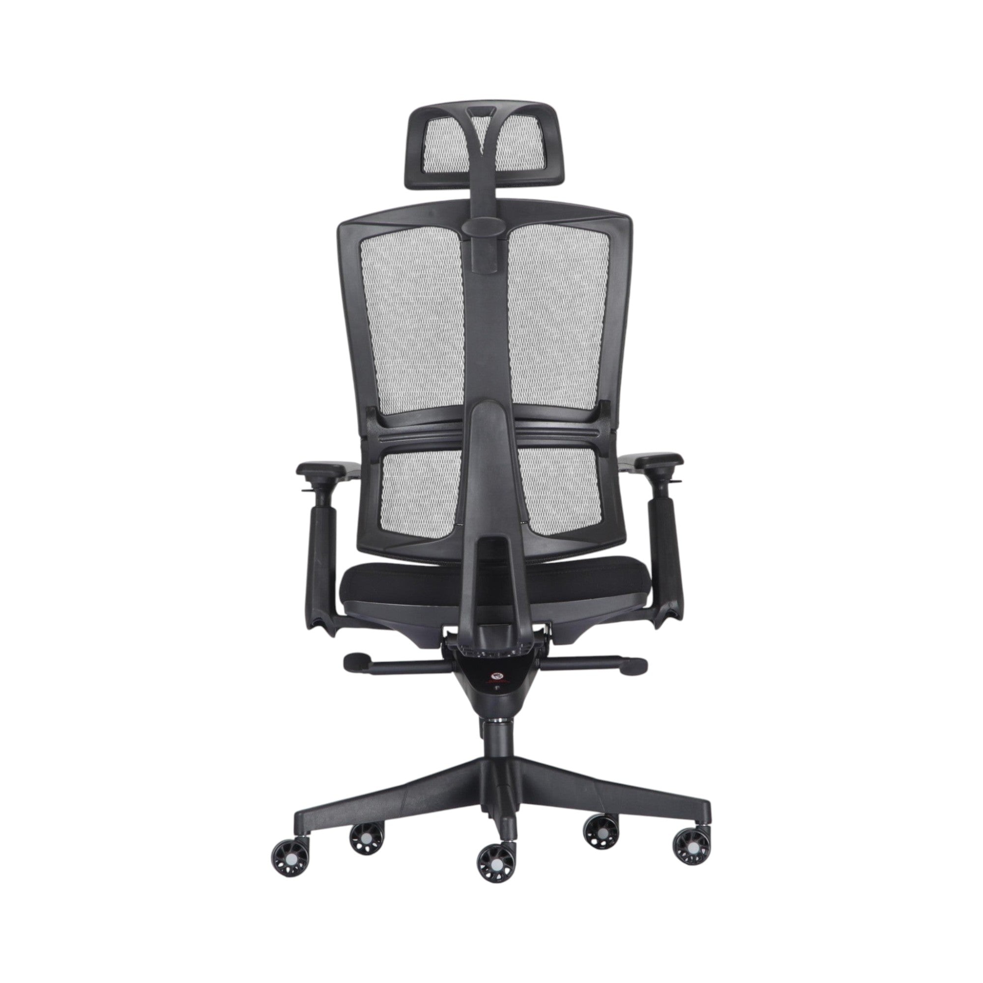 Xiaoyaozuo office chair black ergonomic mesh office chair with adjustable headrest and lumbar support