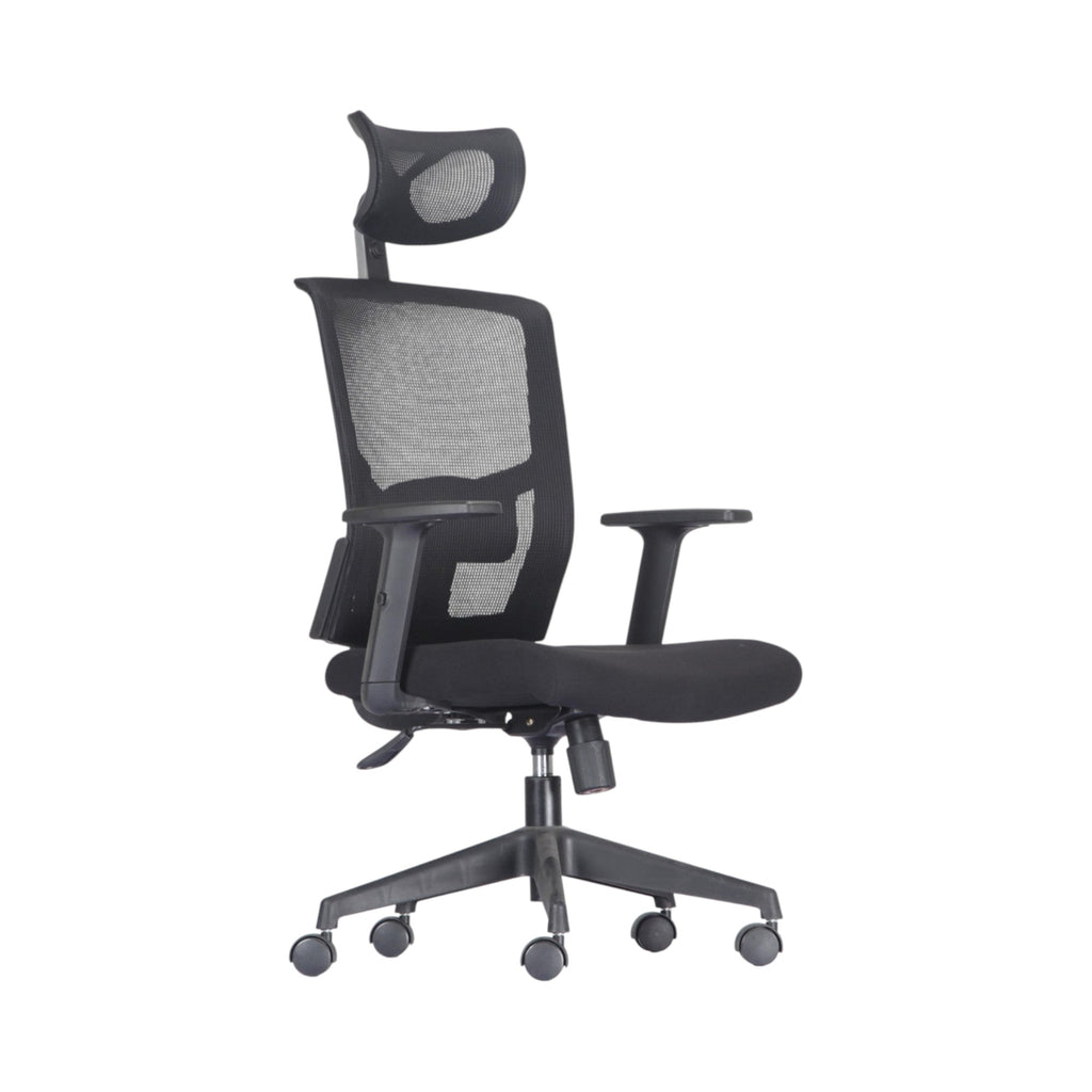 Xiaoyaozuo office chair: Black ergonomic mesh office chair with adjustable headrest, padded seat, and rolling casters for comfortable seating.
