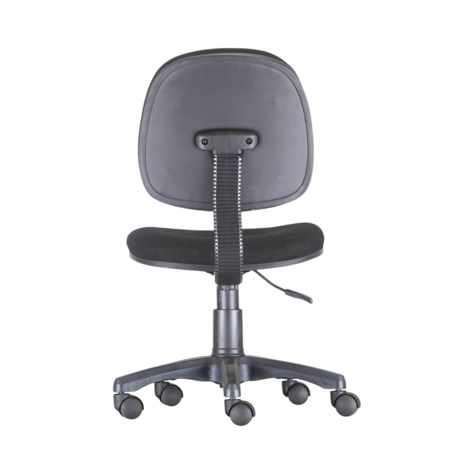 Xiaoyaozuo office chair black fabric ergonomic swivel task chair with lumbar support and casters