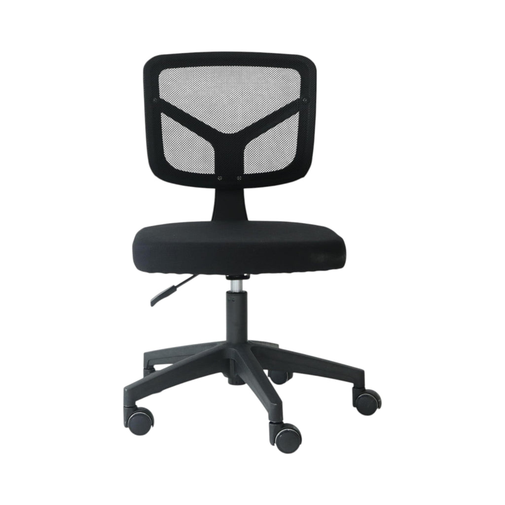 Xiaoyaozuo office chair black ergonomic mesh back chair with adjustable height and rolling casters