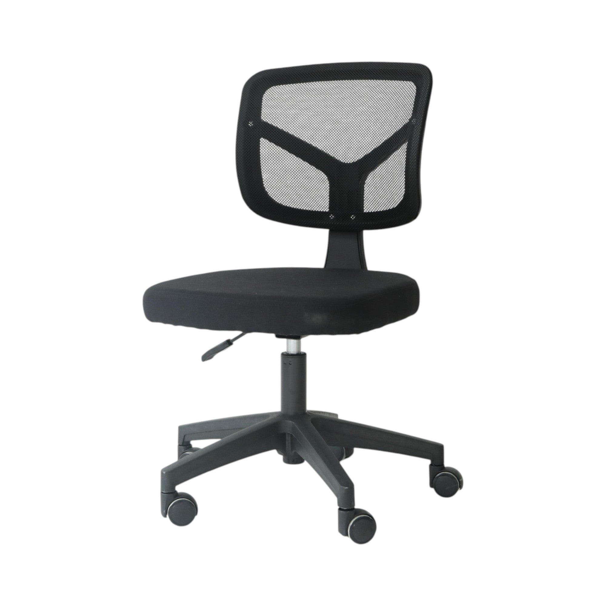 Xiaoyaozuo office chair: Black ergonomic mesh back office chair with adjustable height and smooth-rolling casters for comfortable seating.