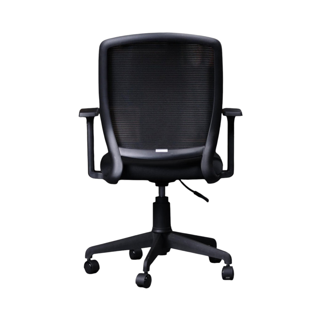 Xiaoyaozuo office chair black ergonomic mesh back desk chair with padded seat and casters