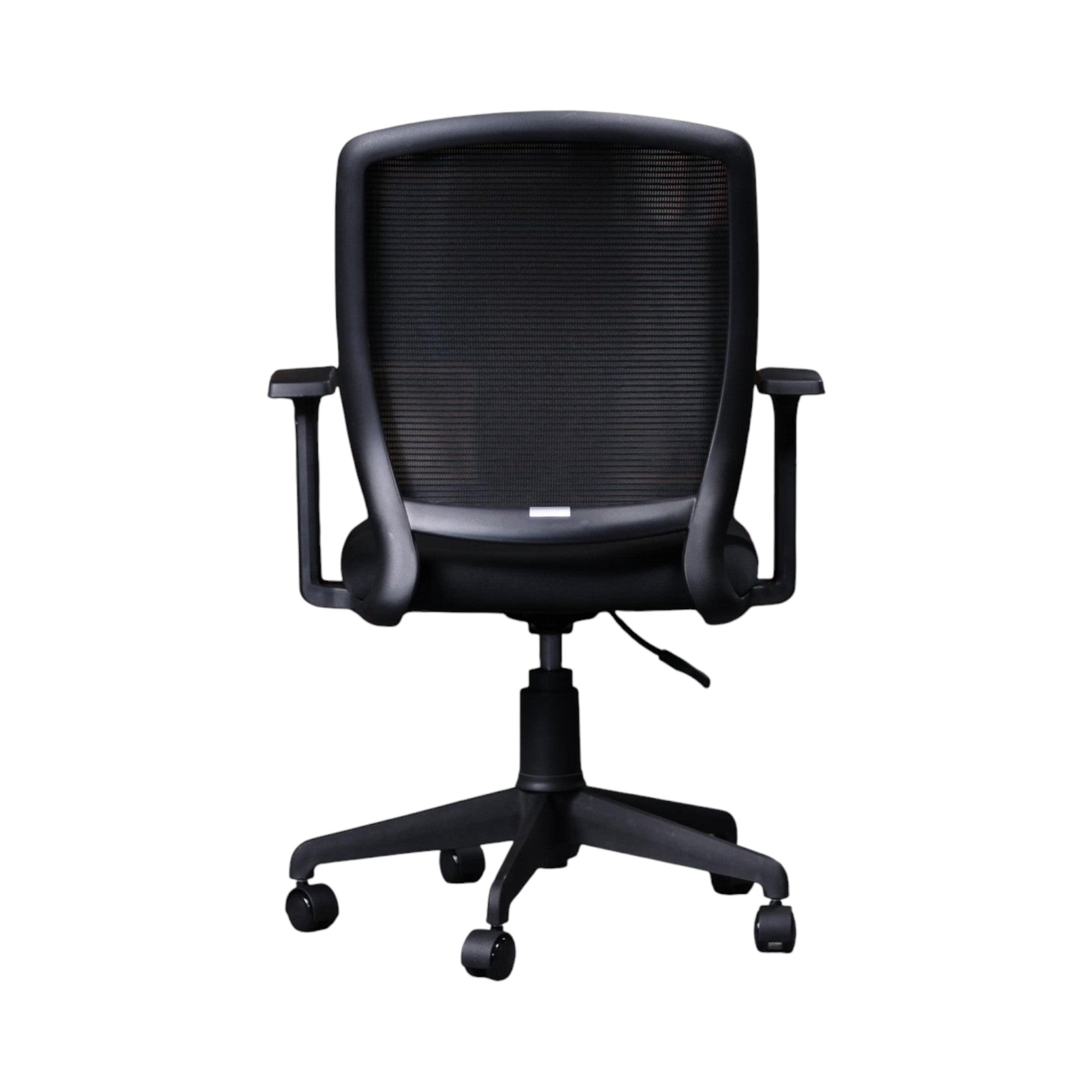 Xiaoyaozuo office chair black ergonomic mesh back desk chair with padded seat and casters