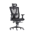 Xiaoyaozuo office chair black ergonomic mesh office chair with adjustable headrest and lumbar support.