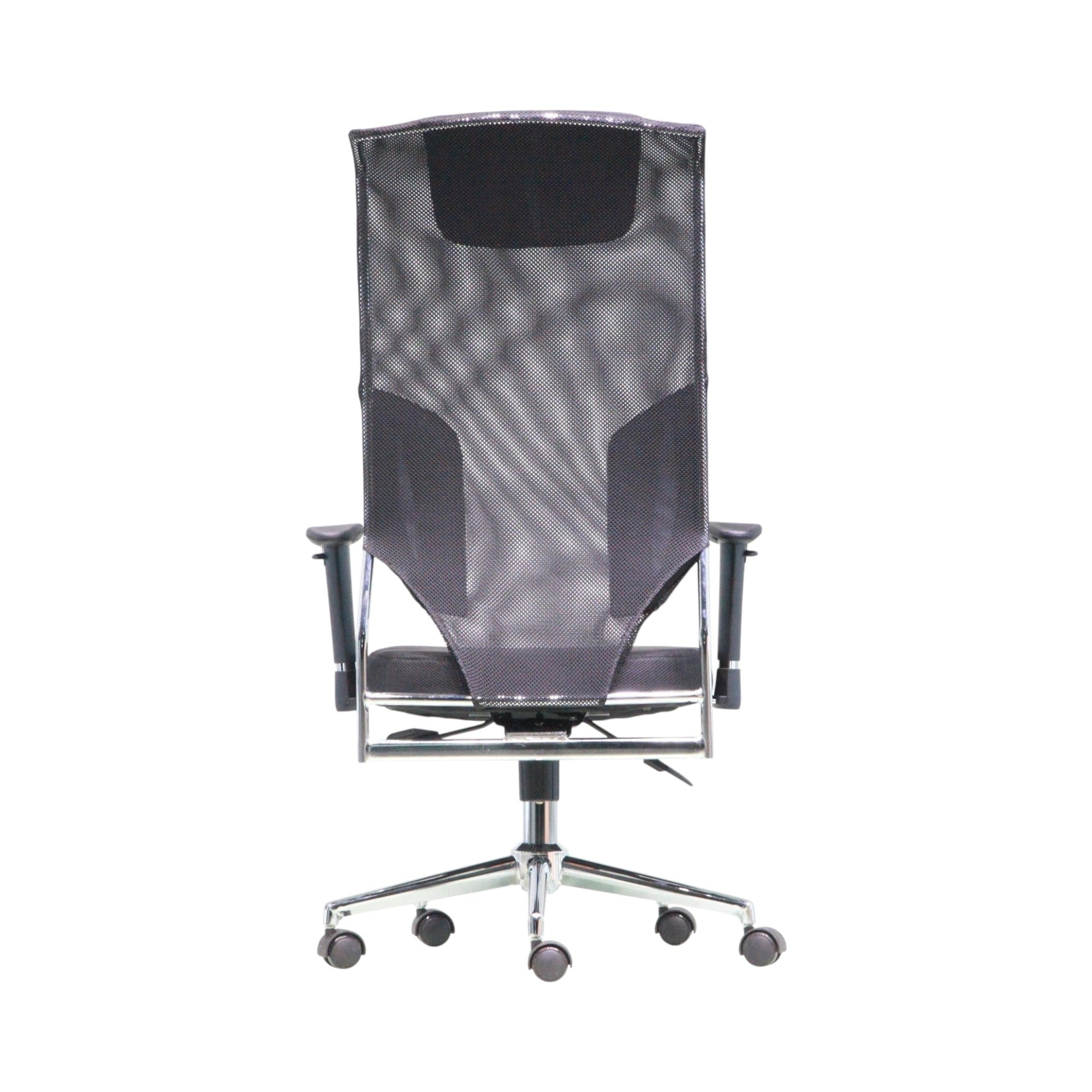 Xiaoyaozuo office chair black ergonomic mesh high back chair with adjustable lumbar support and padded seat.