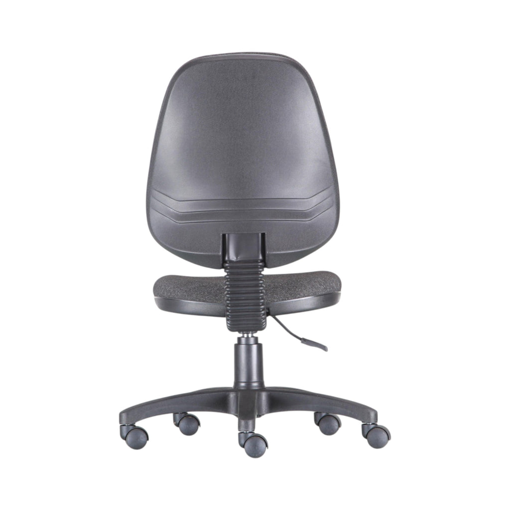 Xiaoyaozuo office chair dark grey fabric ergonomic task chair with adjustable height and five-star base with casters