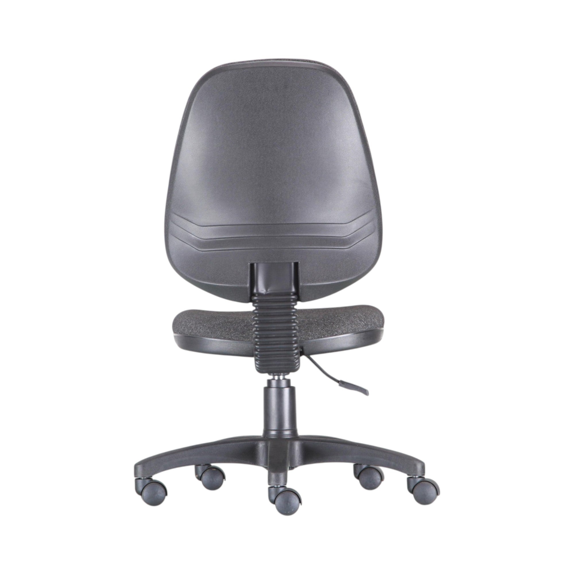 Xiaoyaozuo office chair dark grey fabric ergonomic task chair with adjustable height and five-star base with casters